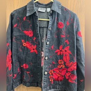 Chico’s size 1 Jean Jacket